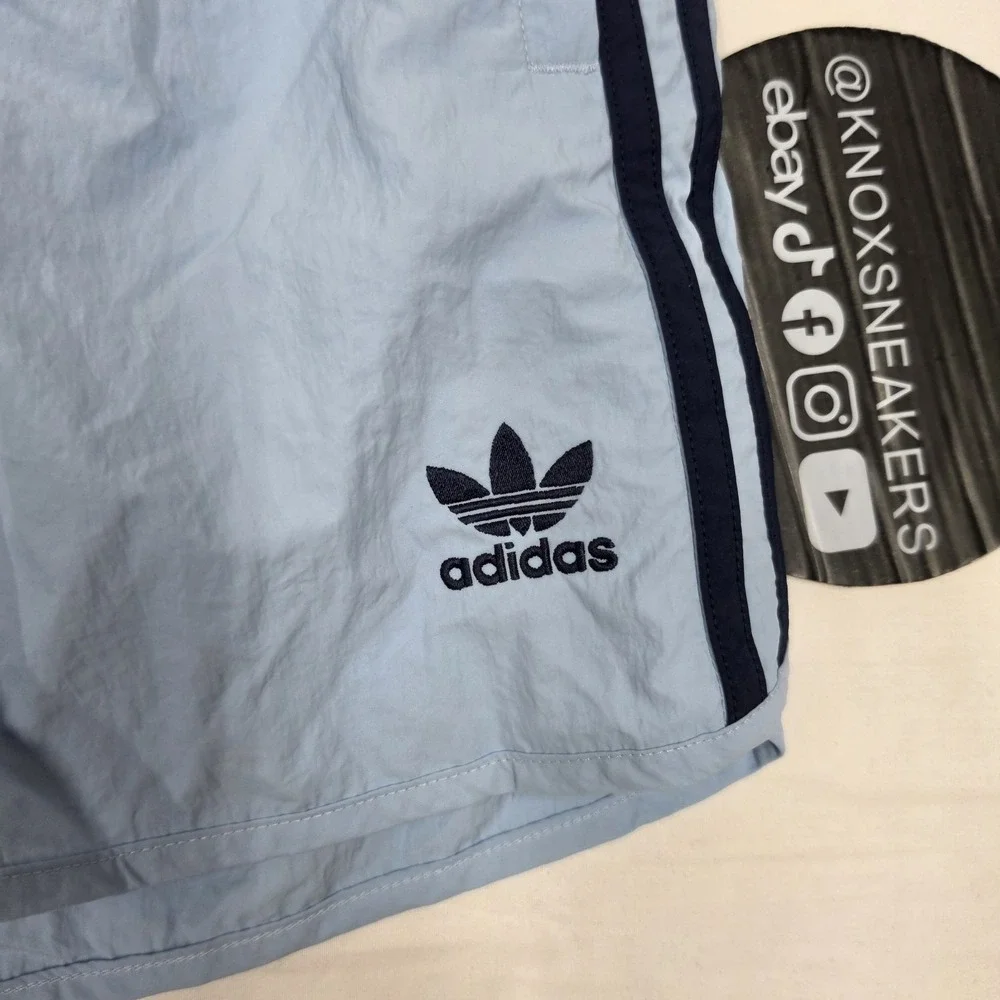 NO TAG adidas Originals Sprinter Shorts Clear Sky Blue JW6475 Men's Size Small